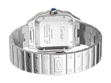 Cartier Santos Large 39.8mm WSSA0018 Steel Roman Silver Dial 3