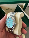 Rolex Oyster Perpetual 36mm 126000 Oystersteel Turquoise Blue Dial 5