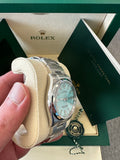 Rolex Oyster Perpetual 36mm 126000 Oystersteel Turquoise Blue Dial 6