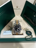 Rolex GMT Master II 40mm 126713GRNR Two-Tone Oyster Jubilee Black Dial 2