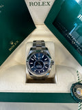 Rolex Sky-Dweller 42mm 336934 Oystersteel Fluted Bright Blue Dial 7
