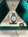 Rolex DateJust 36mm 126200 Oystersteel Jubilee White Roman Dial 2