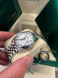 Rolex DateJust 36mm 126200 Oystersteel Jubilee White Roman Dial 3