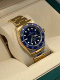 Rolex Submariner Date 41mm 126618LB Yellow Gold Oyster Royal Blue Dial 5