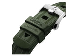 Omega Seamaster 42mm Diver 210.32.42.20.10.001 Rubber Strap Green Dial 4