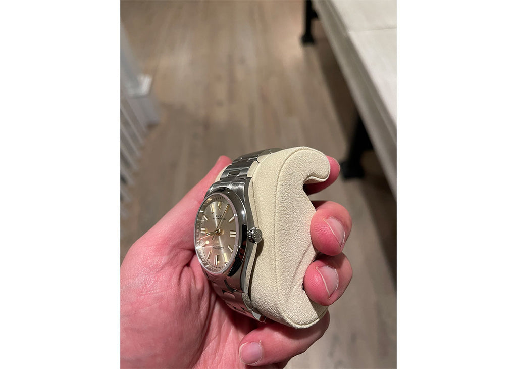Rolex 124300 silver online