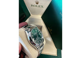 Rolex DateJust 36mm 126200 Oystersteel Mint Green Dial 4