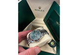 Rolex DateJust 36mm 126234 Oystersteel Jubilee Fluted Bezel Green Dial 3