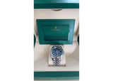 Rolex Datejust 41mm 126334 Oystersteel Jubilee Fluted Bright Blue Dial 2
