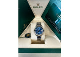 Rolex DateJust 31mm 278274 Oystersteel Azzurro Blue Floral Motif Dial 2