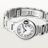 Cartier Ballon Bleu De Watch 28mm WSBB0073 Silver Dial Steel 3
