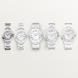 Cartier Ballon Bleu De Watch 28mm WSBB0073 Silver Dial Steel 4
