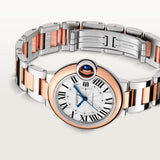 Cartier Ballon Bleu De Watch 33mm W2BB0032 White Dial Steel 4