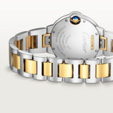 Cartier Ballon Bleu De Watch 33mm W2BB0037 Silver Dial Gold And Steel 1