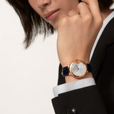 Cartier Ballon Bleu De Watch 35.0mm WGBB0052 White Dial Leather 1