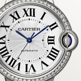 Cartier Ballon Bleu De Watch 36mm W4BB0024 White Dial Steel 6