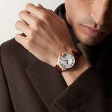 Cartier Ballon Bleu De Watch 36mm WGBB0009 White Dial Leather 5