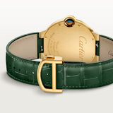 Cartier Ballon Bleu De Watch 40mm WGBB0062 Green Dial Leather 1