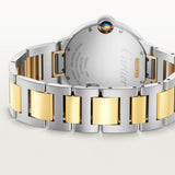 Cartier Ballon Bleu De Watch 42mm W2BB0039 Silver Dial Gold And Steel 3