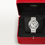 Cartier Ballon Bleu De Watch 44.1mm WSBB0049 Silver Dial Steel 10