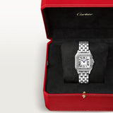 Cartier Panthère De Watch 36.5mm W4PN0018 White Dial Steel 4