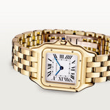 Cartier Panthère De Watch 36.5mm WGPN0058 White Dial Yellow Gold 4