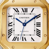 Cartier Santos De 35.1 mm WGSA0030 Silvered Opaline Dial Yellow Gold Unworn/ Complete/2024 5