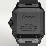 Cartier Santos De 39.8 mm WSSA0039 Black Dial Rubber Unworn/ Complete/2024 4