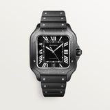 Cartier Santos De 39.8 mm WSSA0039 Black Dial Rubber Unworn/ Complete/2024 7