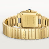 Cartier Santos De Watch 34.5mm WGSA0107 White Dial Yellow Gold 3