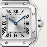 Cartier Santos De Watch 34.5mm WSSA0082 Silver Dial Steel 6