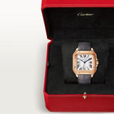 Cartier Santos De Watch 41.9mm WGSA0028 Silver Dial Rose Gold 5