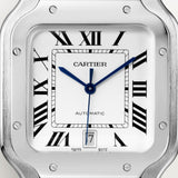 Cartier Santos De Watch 47.5mm WSSA0018 Silver Dial Steel 4