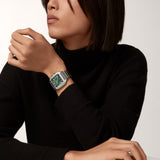 Cartier Santos De Watch 47.5mm WSSA0062 Green Dial Steel 1