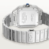 Cartier Santos De Watch 47.5mm WSSA0062 Green Dial Steel 3