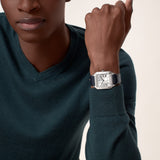 Cartier Santos-Dumont 46.6 mm WSSA0032 Silver Satin-Finish D Leather Unworn/ Complete/2024 2