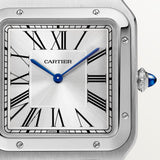 Cartier Santos-Dumont 46.6 mm WSSA0032 Silver Satin-Finish D Leather Unworn/ Complete/2024 9
