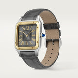 Cartier Santos-Dumont Watch 43.5mm W2SA0036 Grey Dial Leather 1