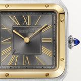 Cartier Santos-Dumont Watch 43.5mm W2SA0036 Grey Dial Leather 4