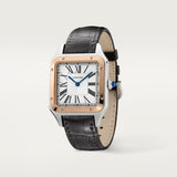 Cartier Santos-Dumont Watch 43.5mm W2SA0037 White Dial Leather 1