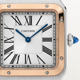 Cartier Santos-Dumont Watch 43.5mm W2SA0037 White Dial Leather 5
