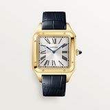 Cartier Santos-Dumont Watch 46.6mm WGSA0108 Silver Dial Leather