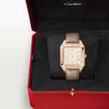 Cartier Santos-Dumont Watch 46.6mm WGSA0112 White Dial Leather 6