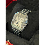 Cartier Santos Medium 35.1mm WSSA0029 Steel Silver Roman Dial 5