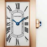 Cartier Tank Américaine Watch 35.4mm WGTA0340 Silver Dial Leather 1
