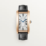 Cartier Tank Américaine Watch 44.4mm WGTA0134 White Dial Leather