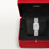 Cartier Tank Française Watch 25.7mm W4TA0029 Silver Dial Steel 6