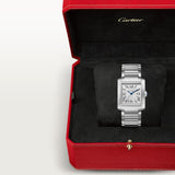Cartier Tank Française Watch 36.7mm WSTA0067 White Dial Steel 10