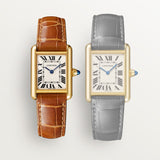Cartier Tank Louis 29.5mm WGTA0342 Roman Silver Dial Crocodile Skin 5