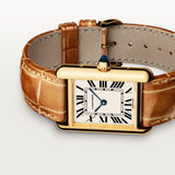 Cartier Tank Louis 29.5mm WGTA0342 Roman Silver Dial Crocodile Skin 6